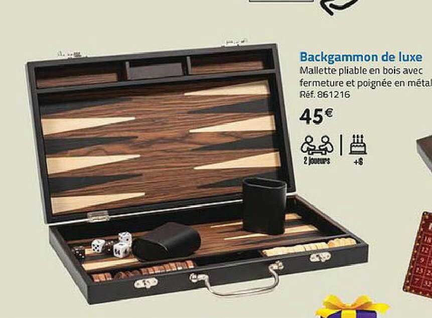 backgammon de luxe