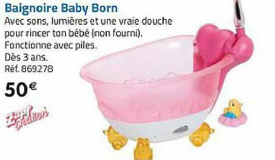 baignoire baby born