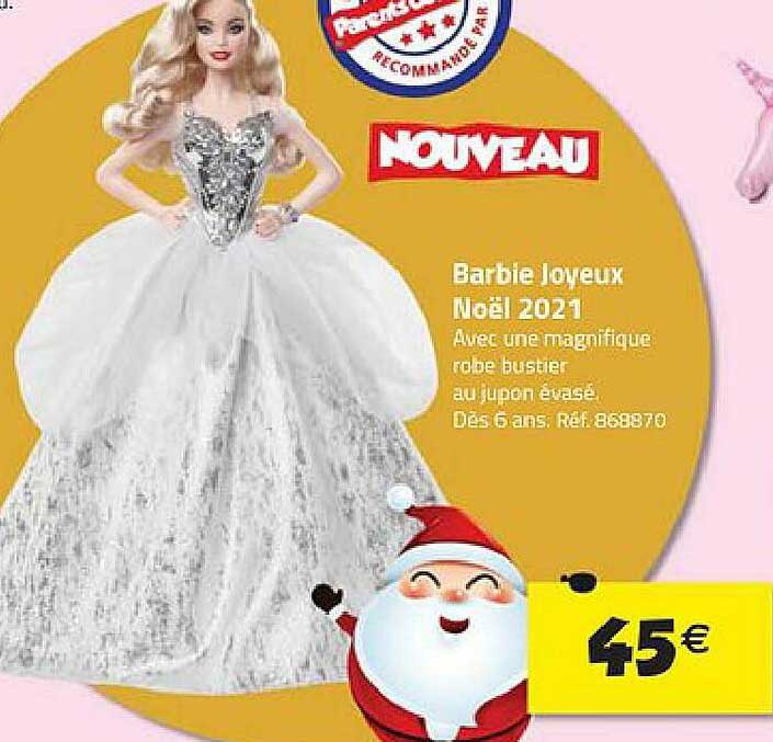 barbie joyeux noël 2021