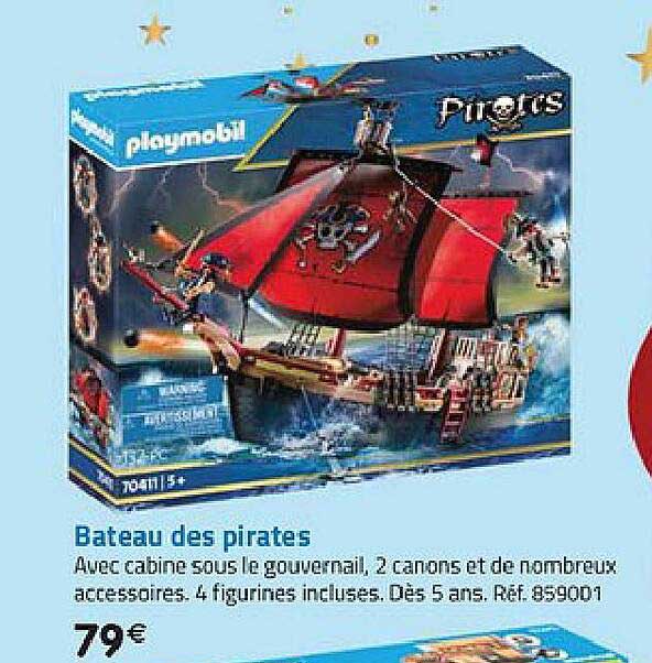 Bateau Des Pirates Playmobil