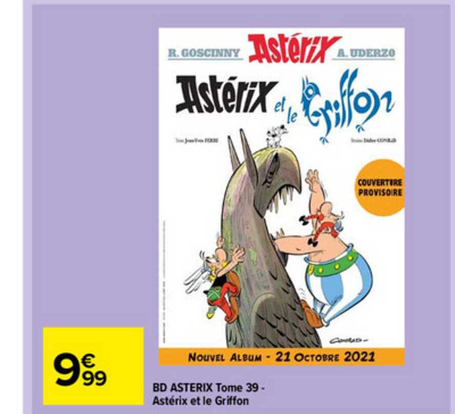 bd asterix tome 39 - astérix et le griffon