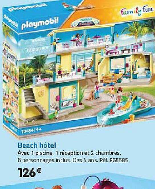 Beach Hôtel Playmobil