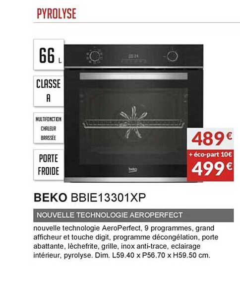 beko bbie13301xp nouvelle technologie aeroperfect