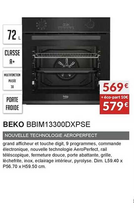 beko bbim13300dxpse nouvelle technologie aeroperfect