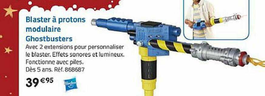 blaster à brotons modularie ghostbusters