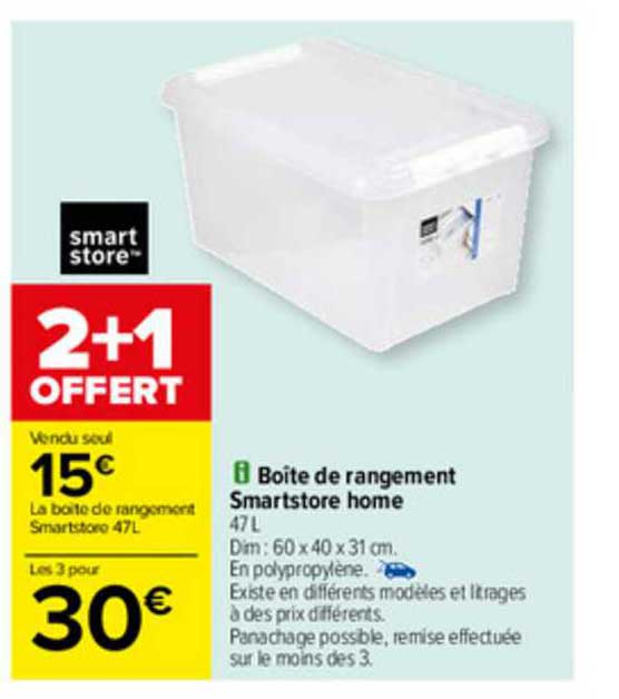 Boîte De Rangement Smartstore Home