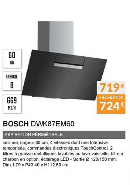 Bosch Dwk87em60