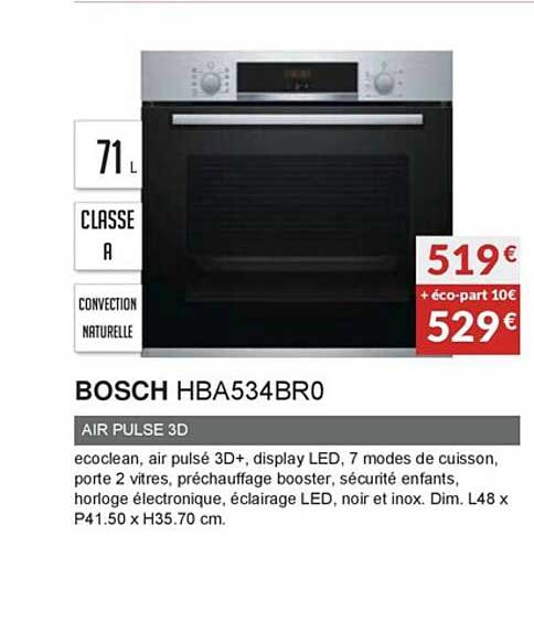 Bosch Hba534br0 Air Pulse 3d