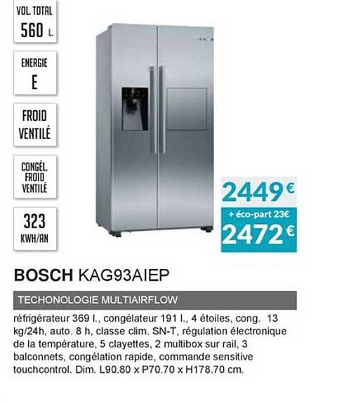 bosch kag93aiep technologie multiairflow