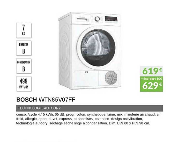 Bosch Wtn85v07ff