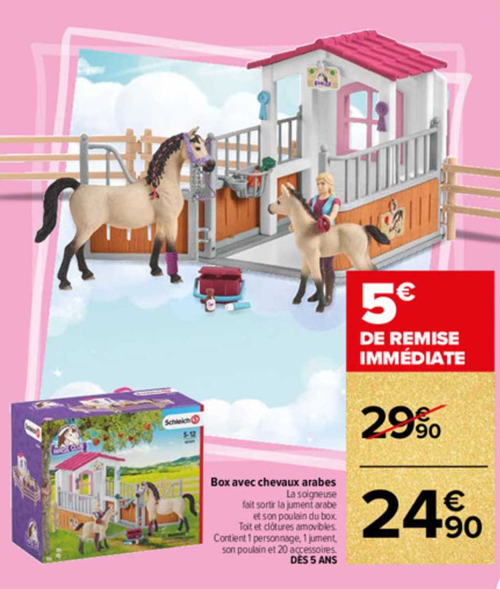box avec chevaux arabes