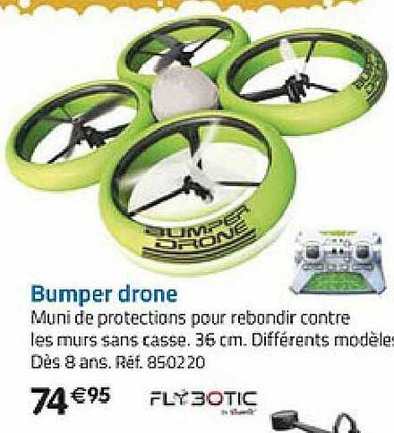 Bumper Drone Flybotic