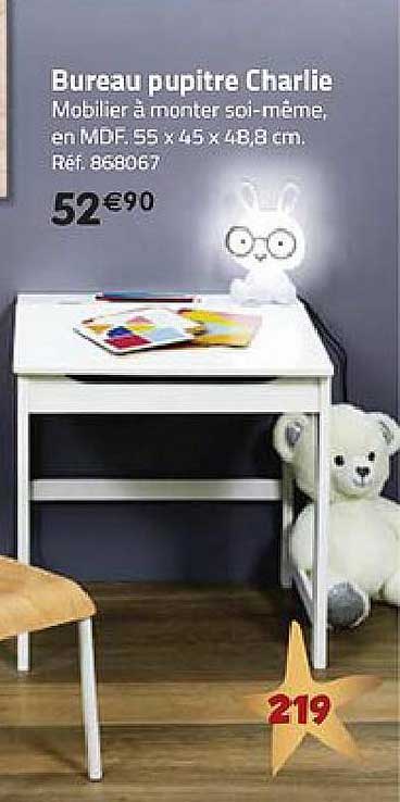 bureau pupitre charlie