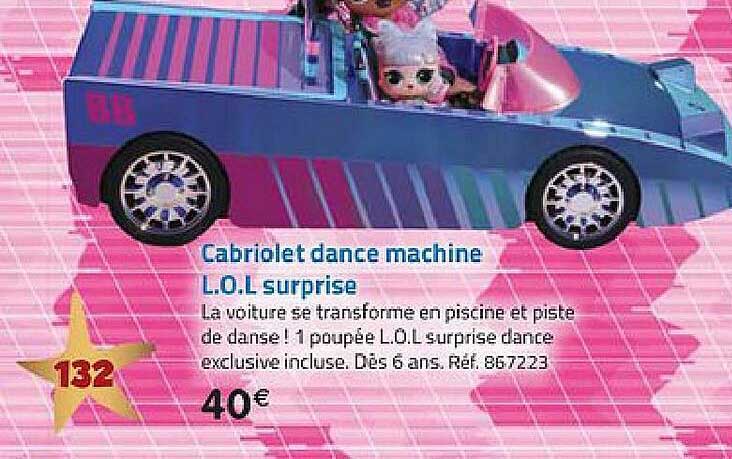 cabriolet dance machine lol surprise