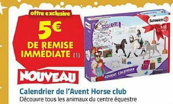 calendrier de l'avent horse club
