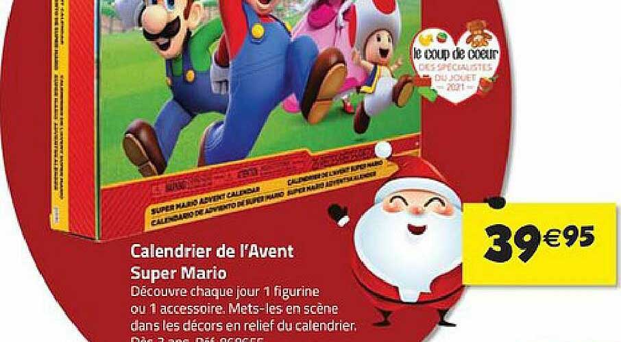 calendrier de l'avent super mario