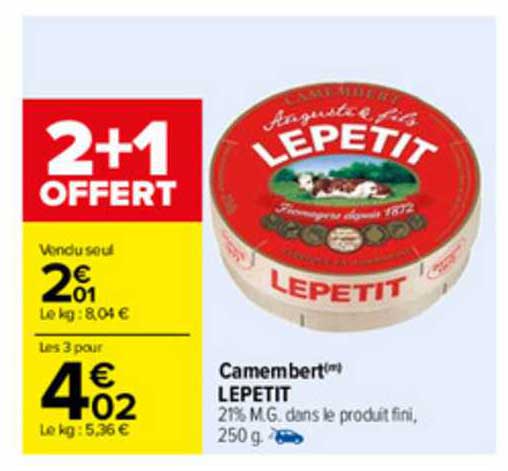 Camembert Lepetit