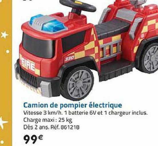 Camion De Pompier électrique