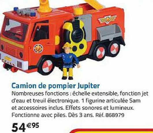camion de pompier jupiter