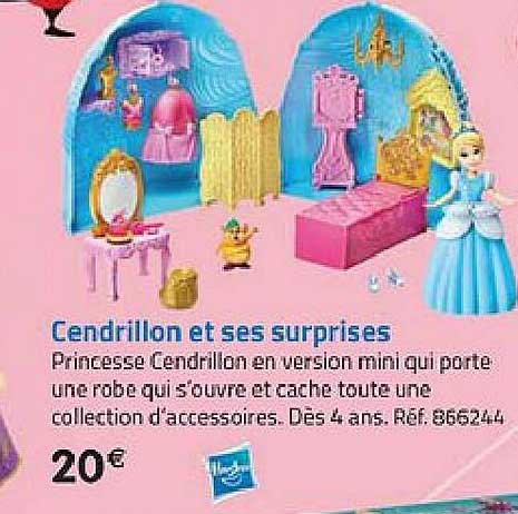 cendrillon et ses surprises hasbro