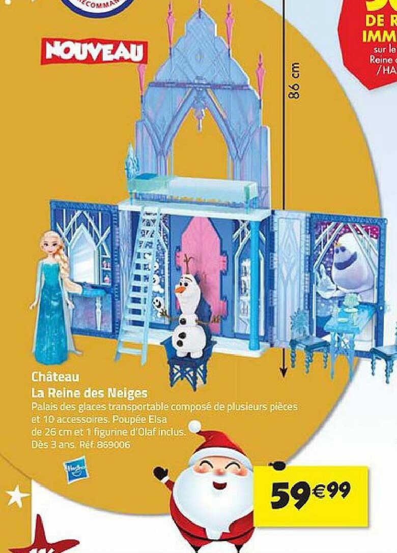 château la reine des neiges hasbro