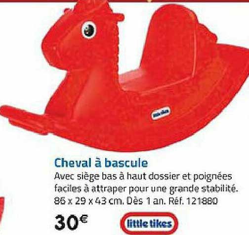 chefal à bascule little tikes
