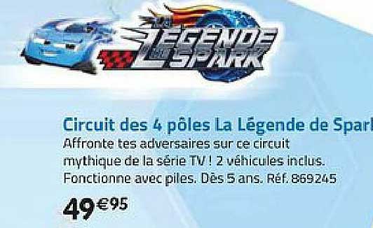 circuit des 4 pôles la légende de spark