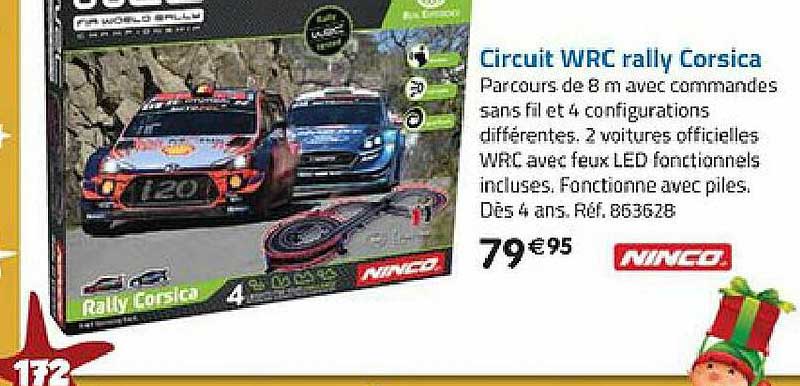 circuit wrc rally corcina ninco