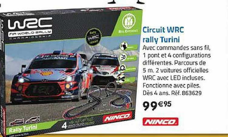 circuit wrc rally turini ninco