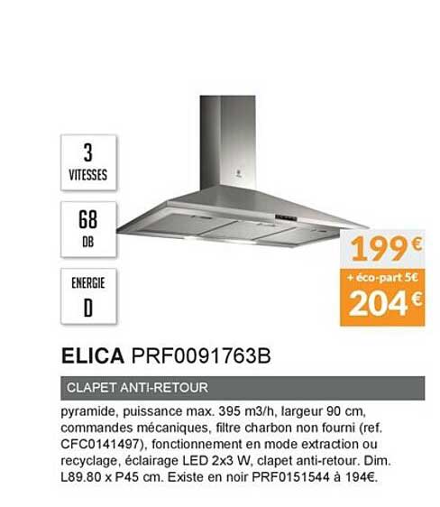 clapet anti-retour elica prf0091763b
