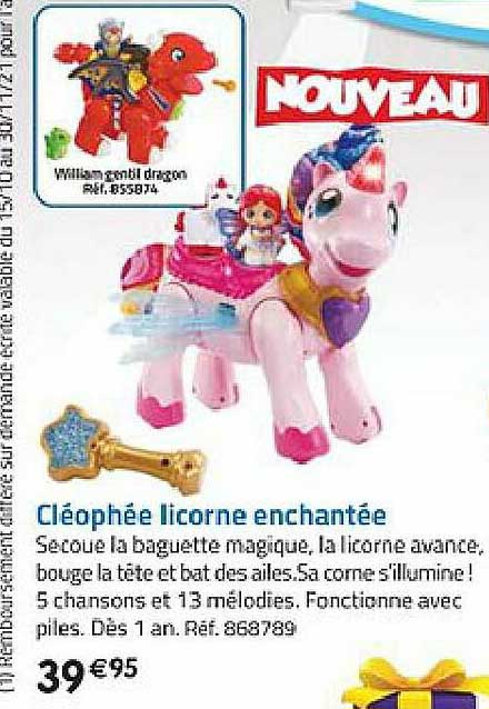 cléophée licorne enchantée