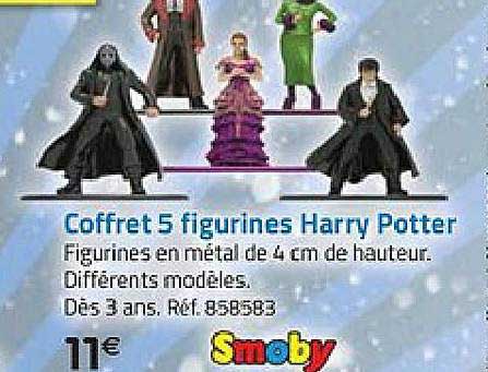 Coffret 5 Figurines Harry Potter