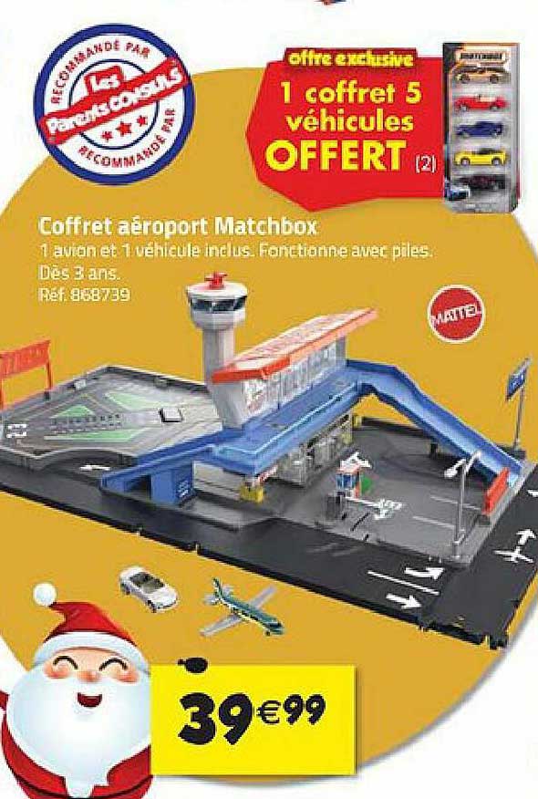 Coffret Aéroport Matchbox