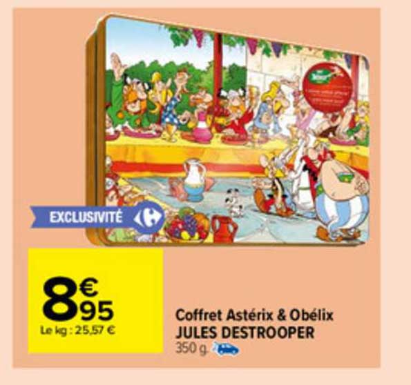 coffret astérix & obélix jules destrooper