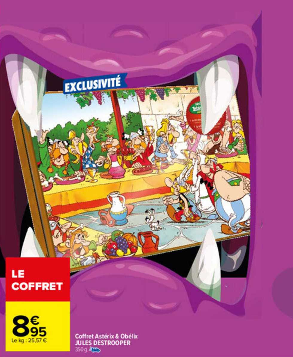 coffret astérix & obélix jules destrooper