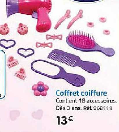 coffret coiffure
