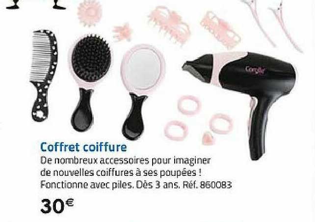 coffret coiffure