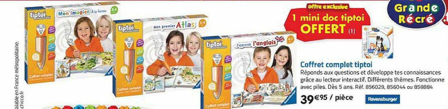 coffret complet tiptoi
