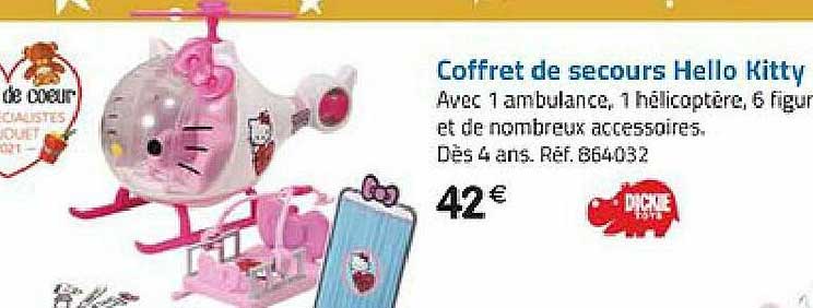 coffret de secours hello kitty