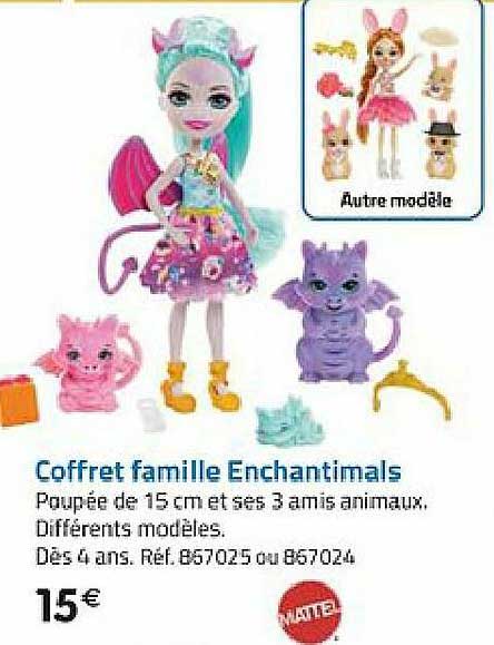 coffret famille enchantimals