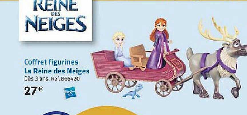 coffret figurines la reine des neiges hasbro