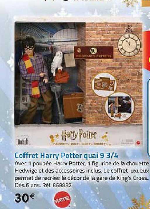 coffret harry potter quai 9 ¾