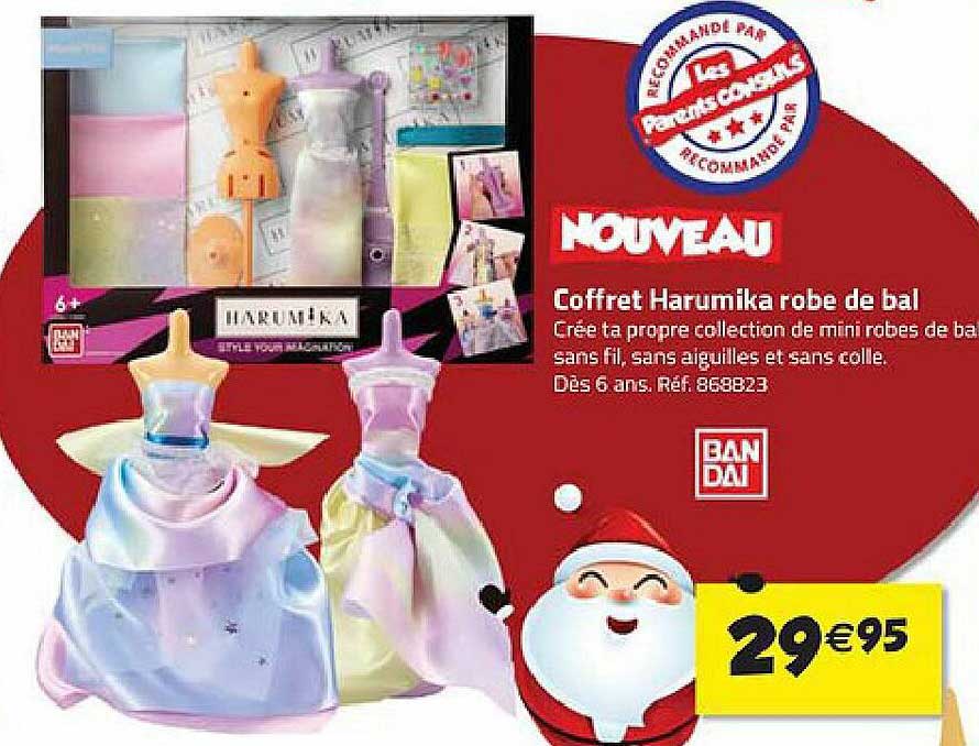 coffret harumika robe de bal ban dai