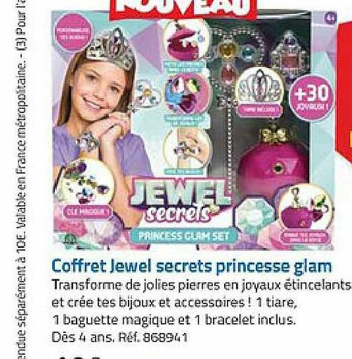 coffret jewel secrets princesse glam