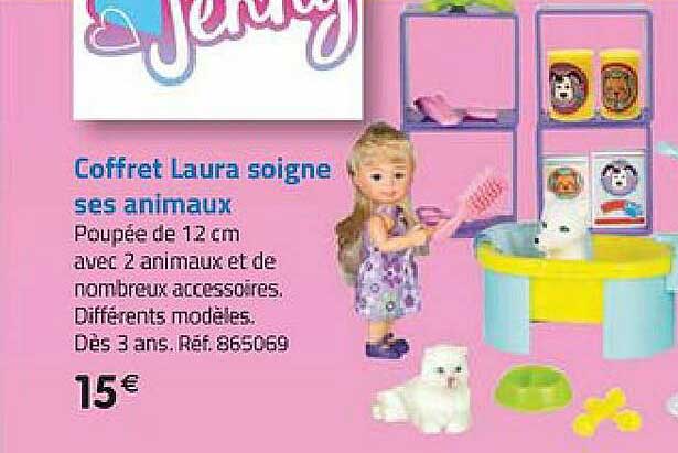 coffret laura soigne ses animaux