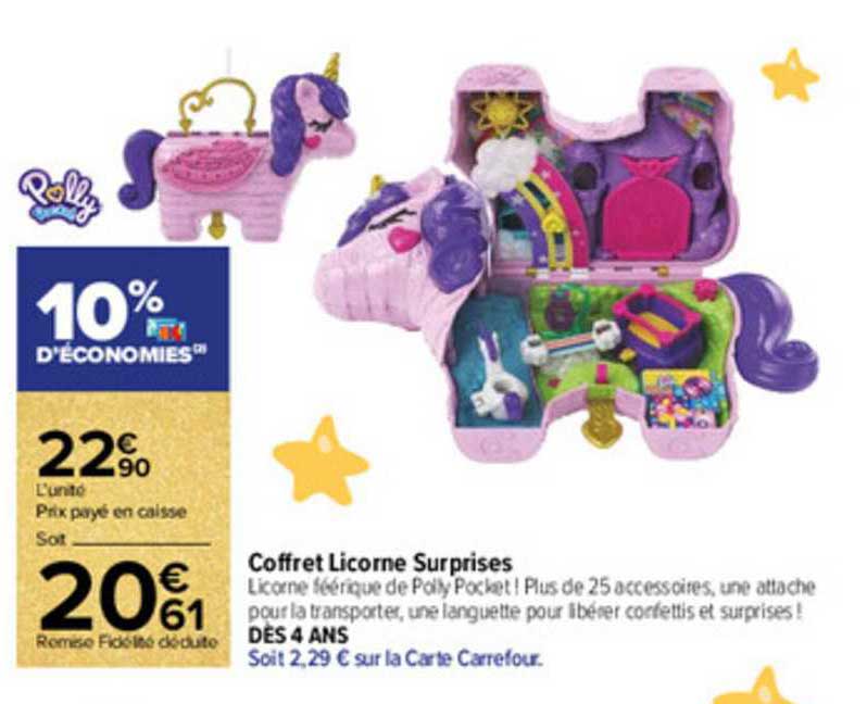 coffret licorne surprises