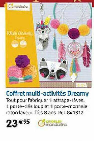 coffret multi-activités dreamy