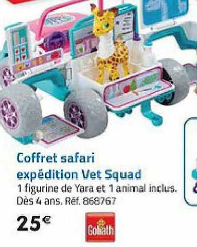 coffret safari expédition vet squad