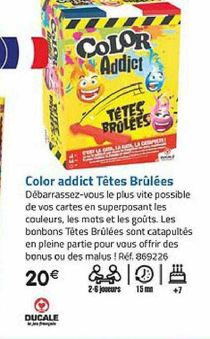 color addict têtes brûlées ducale