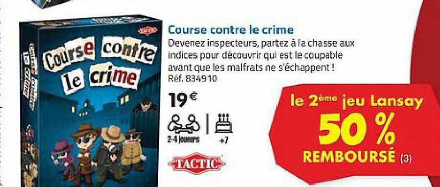course contre le crime